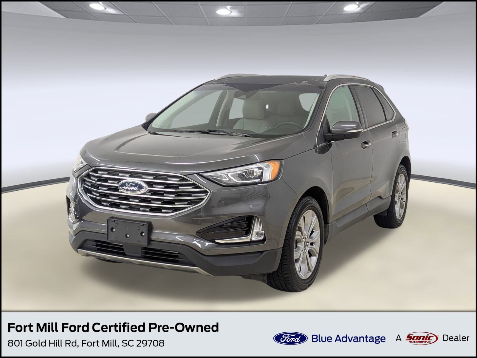 Certified 2019 Ford Edge Titanium