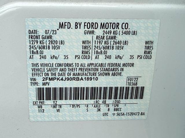Certified 2024 Ford Edge SEL w/ Convenience Package AWD/4WD image 27