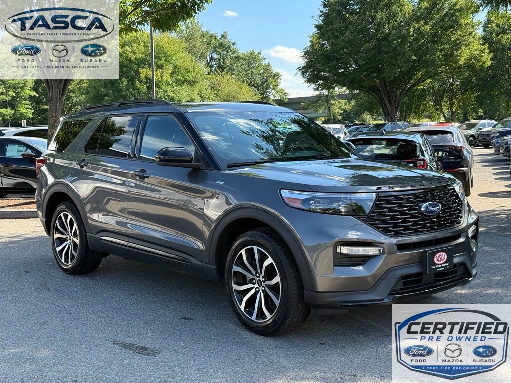 Certified 2023 Ford Explorer ST-Line w/ Class IV Trailer Tow Package