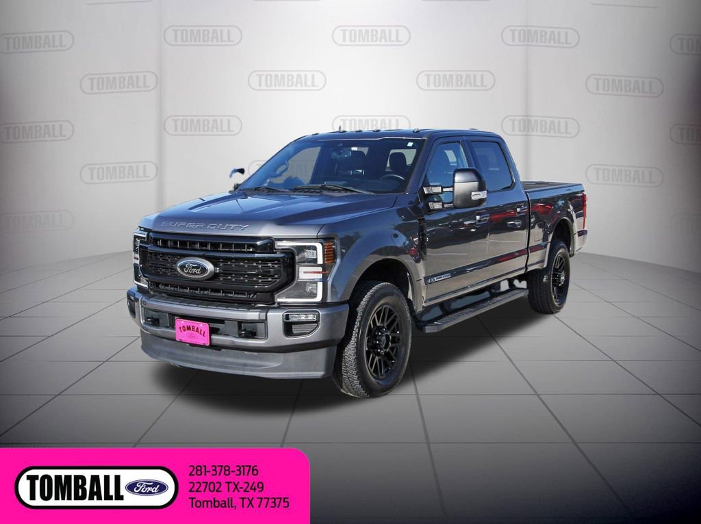 Certified 2022 Ford F350 Lariat w/ Black Appearance Package AWD/4WD image 3