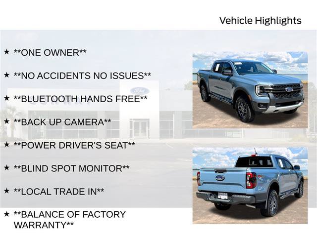 Certified 2025 Ford Ranger XLT w/ Equipment Group 301A High AWD/4WD image 6