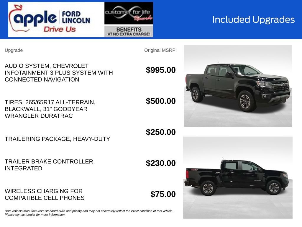 Used 2022 Chevrolet Colorado Z71 AWD/4WD image 4