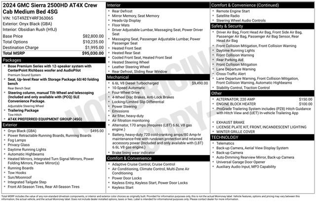 Used 2024 GMC Sierra 2500 AT4X image 41