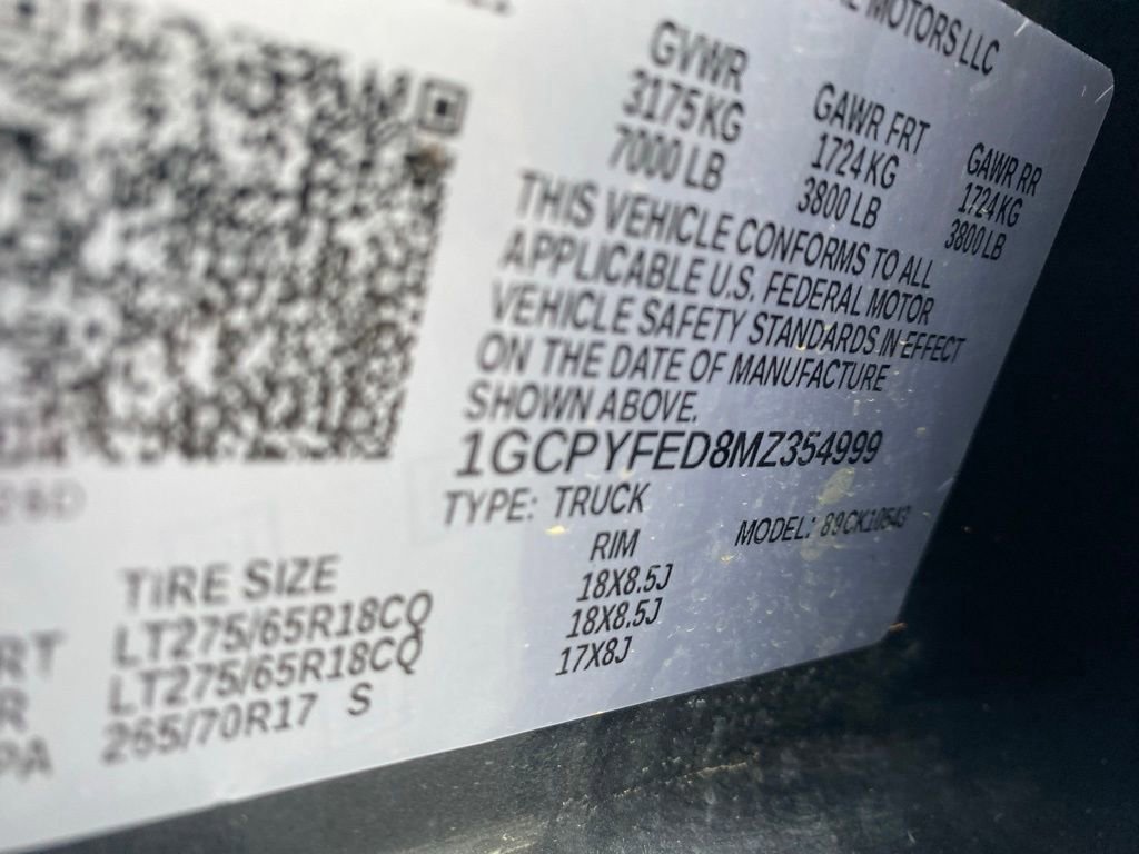 Used 2021 Chevrolet Silverado 1500 LT Trail Boss image 30