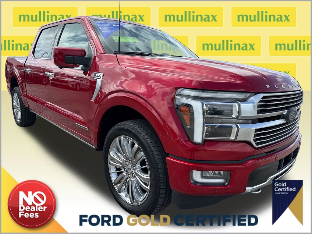 Certified 2024 Ford F150 Platinum w/ Equipment Group 703A Plus image 1