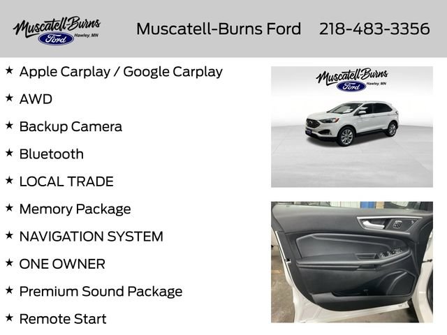 Certified 2024 Ford Edge Titanium AWD/4WD image 7