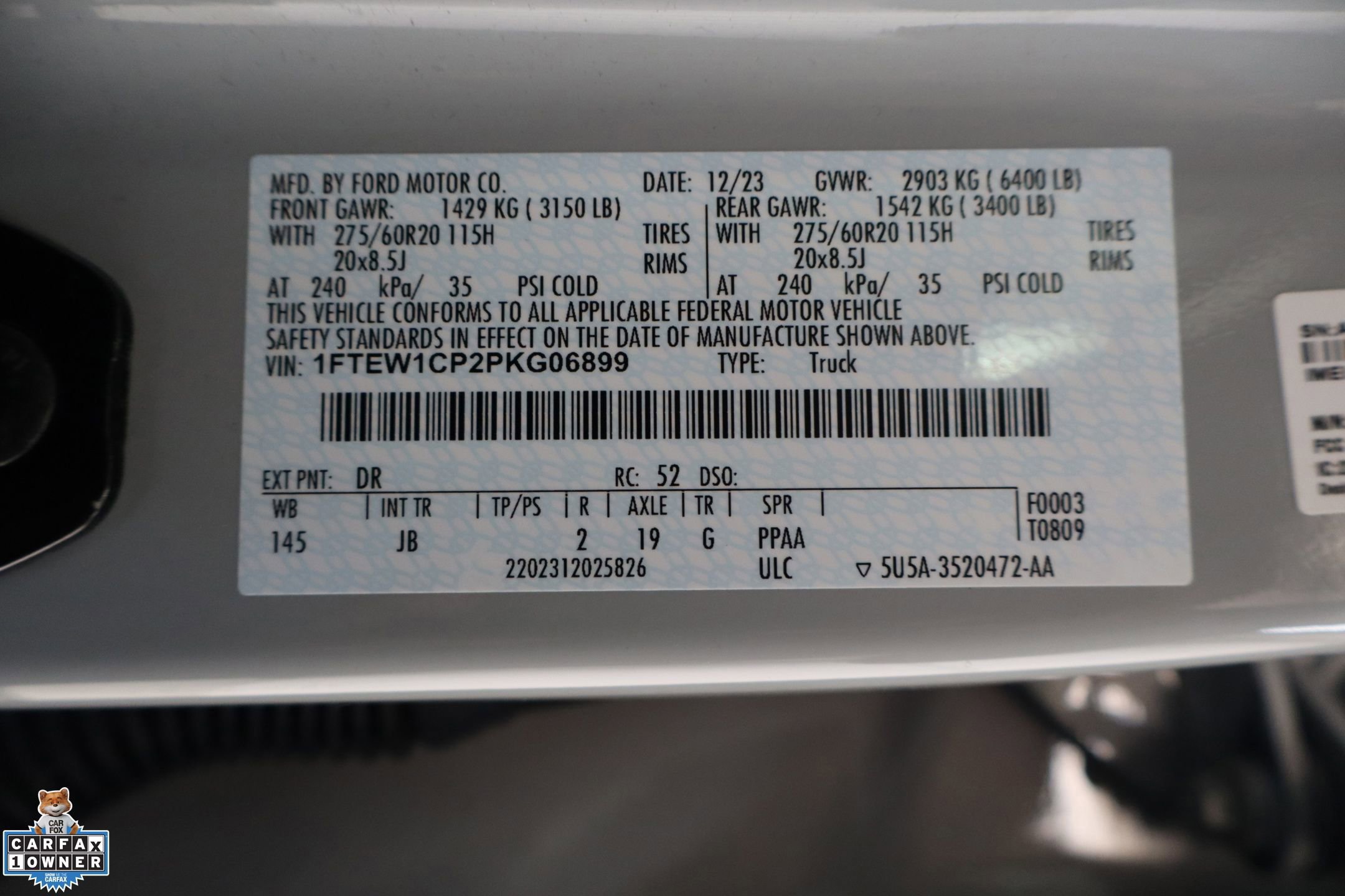 Certified 2023 Ford F150 XL w/ STX Appearance Package image 36