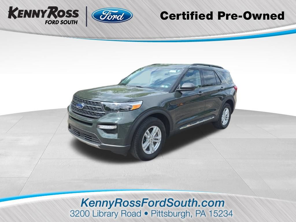 Certified 2023 Ford Explorer XLT w/ Equipment Group 202A AWD/4WD image 1