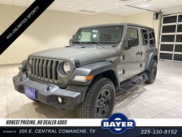 Used 2021 Jeep Wrangler Unlimited Sport AWD/4WD image 1