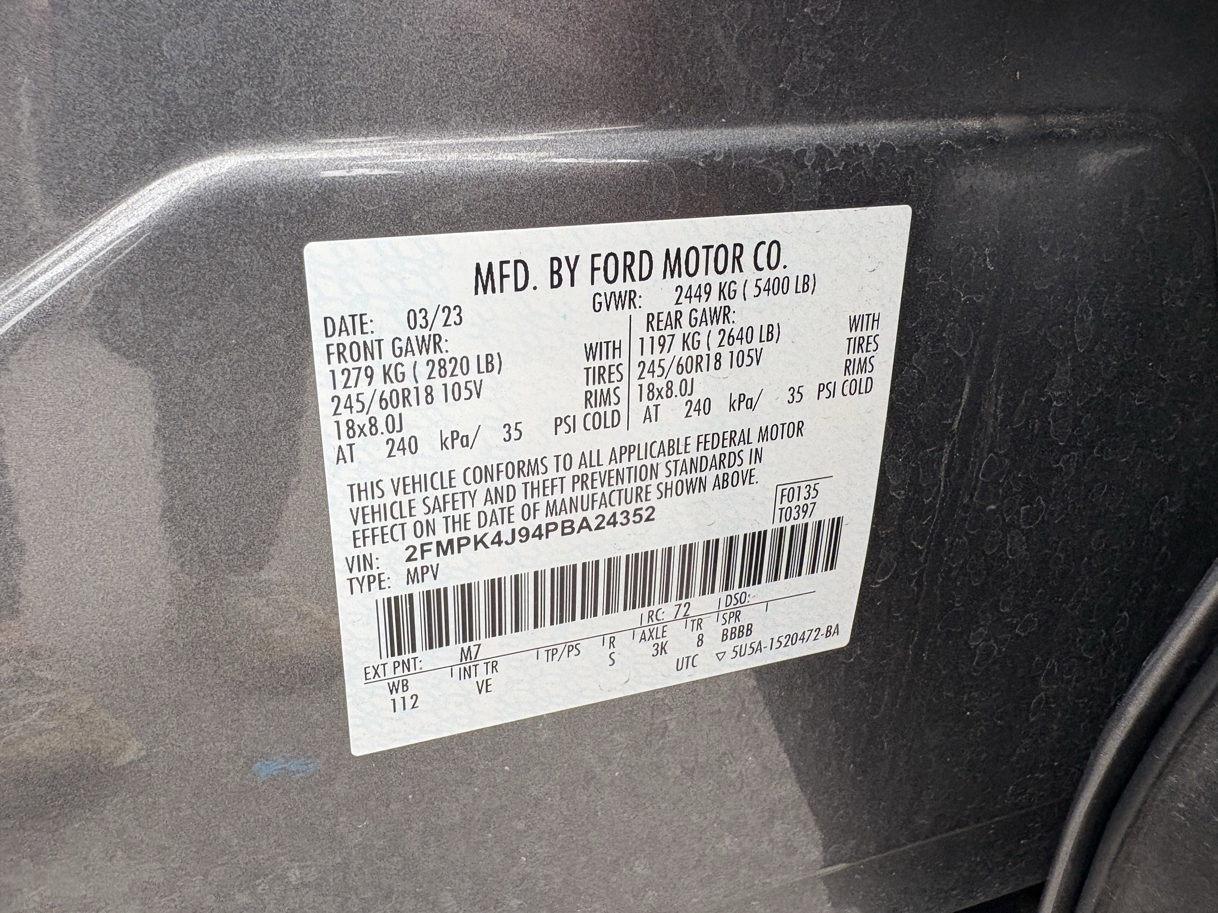 Certified 2023 Ford Edge SEL image 31