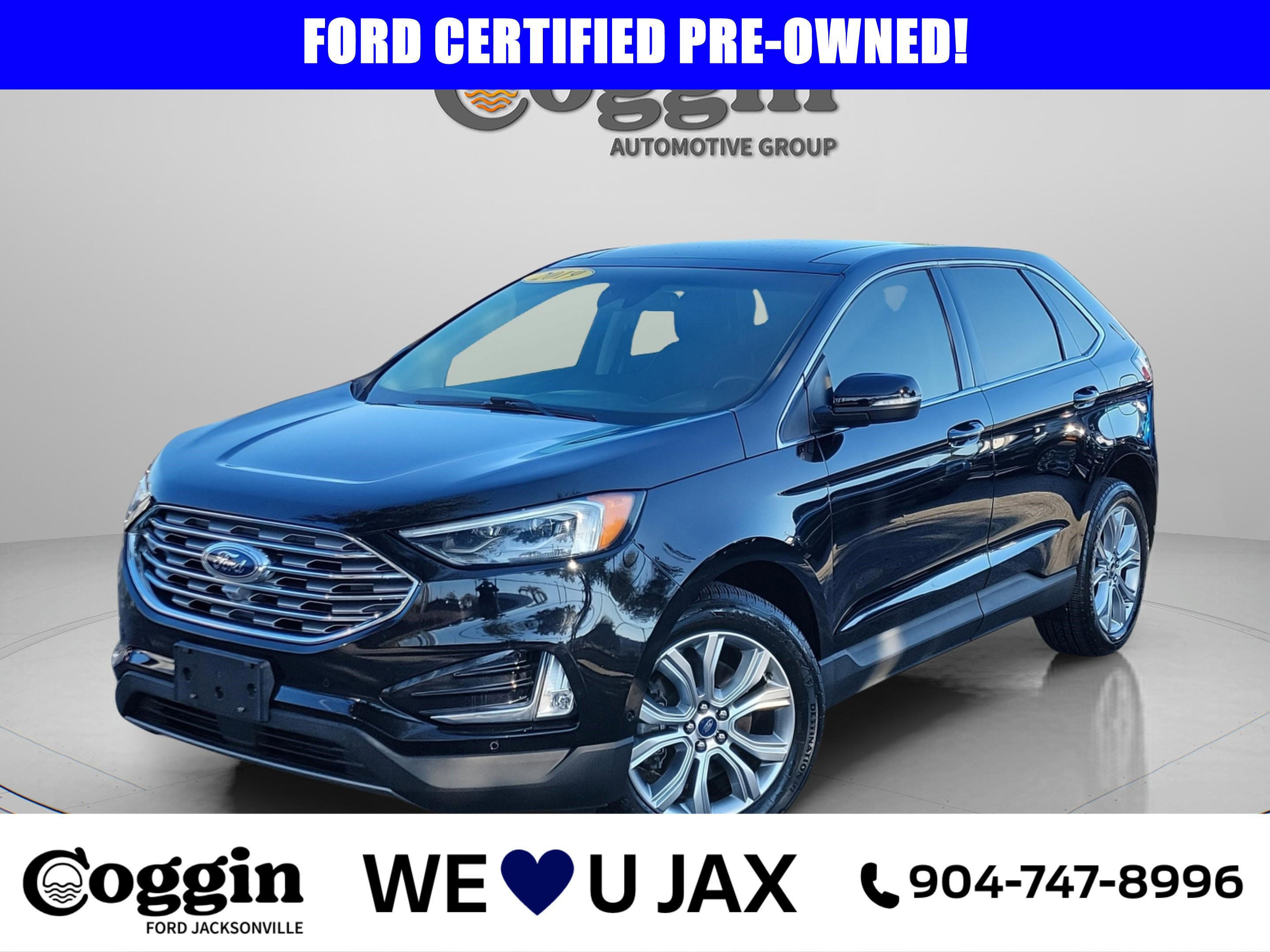 Certified 2019 Ford Edge Titanium w/ Equipment Group 301A
