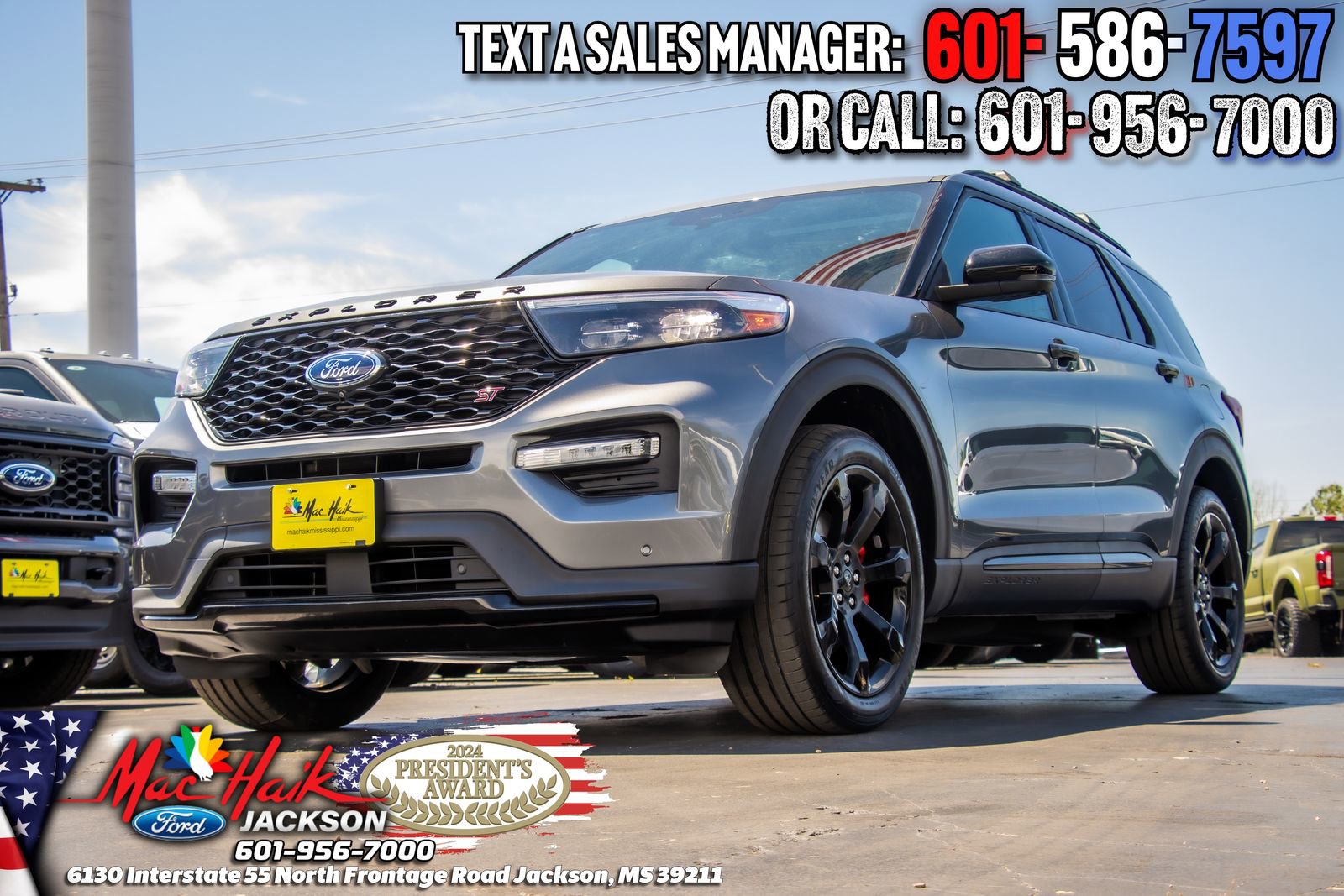 Certified 2023 Ford Explorer ST w/ Equipment Group 401A AWD/4WD image 4