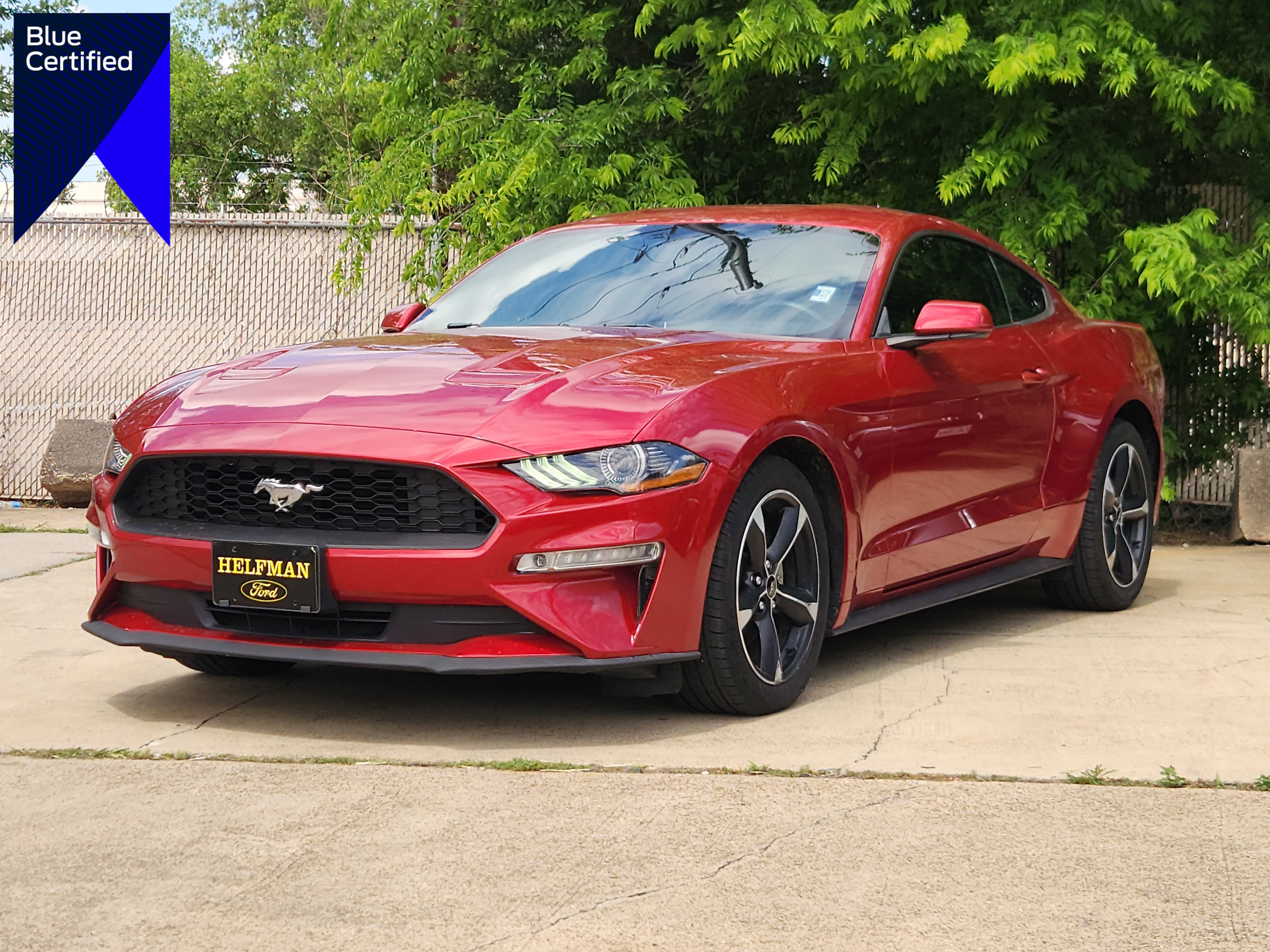 Certified 2020 Ford Mustang Coupe