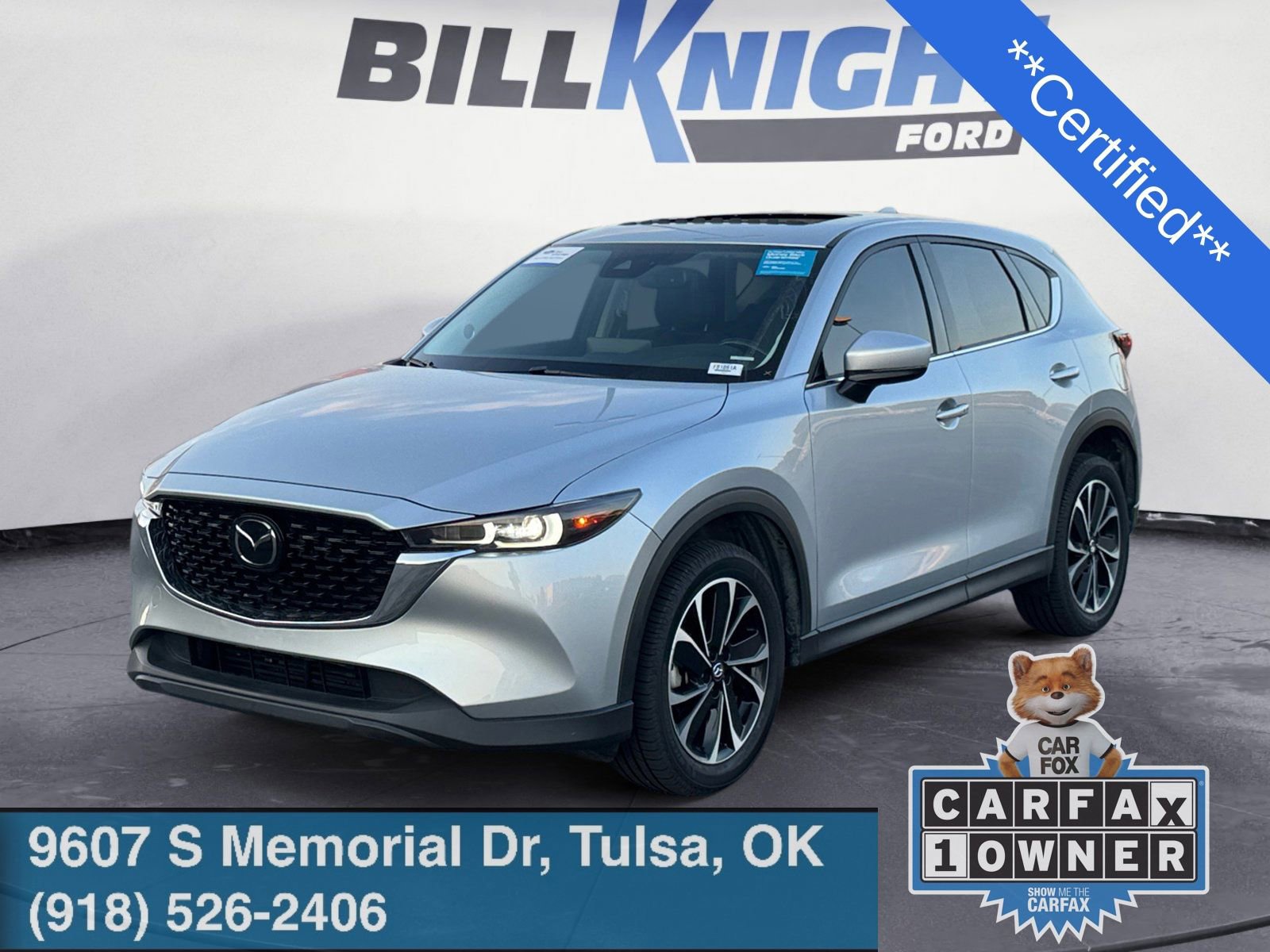 Used 2022 MAZDA CX-5 AWD 2.5 S w/ Premium Package