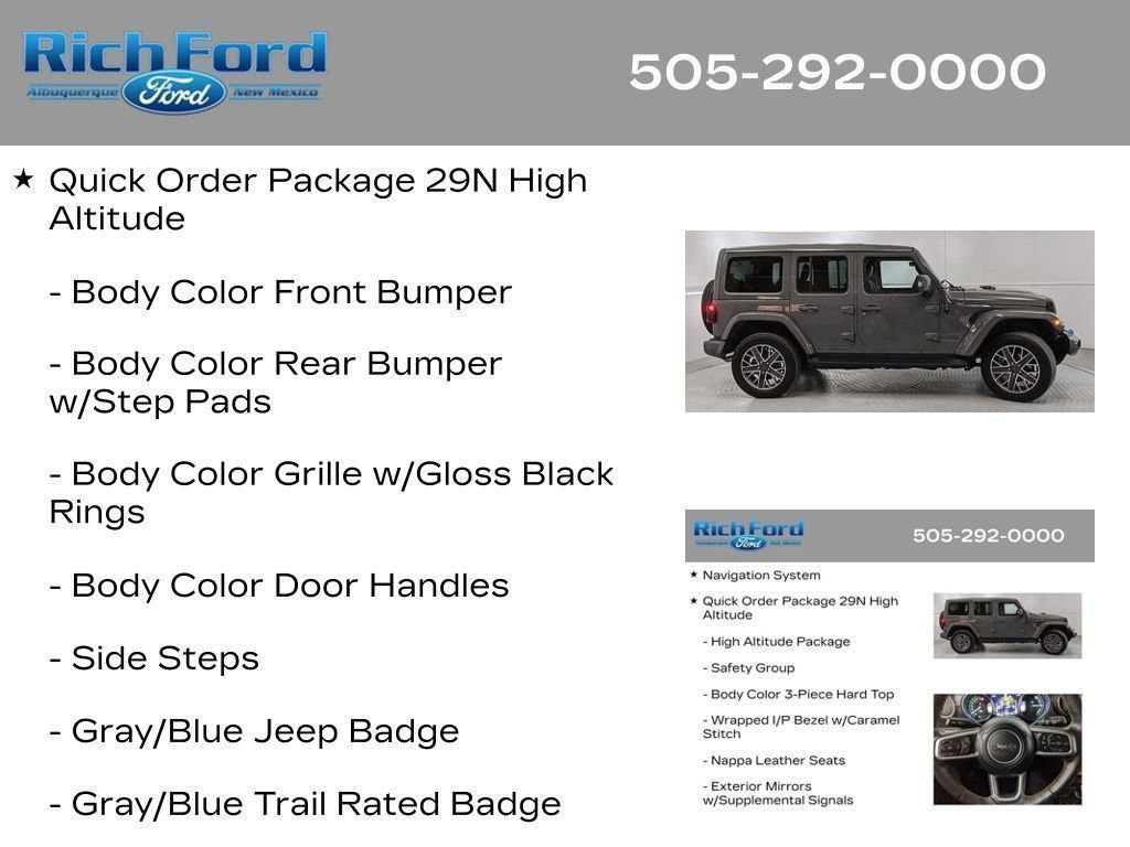 Used 2023 Jeep Wrangler Unlimited Sahara AWD/4WD image 98
