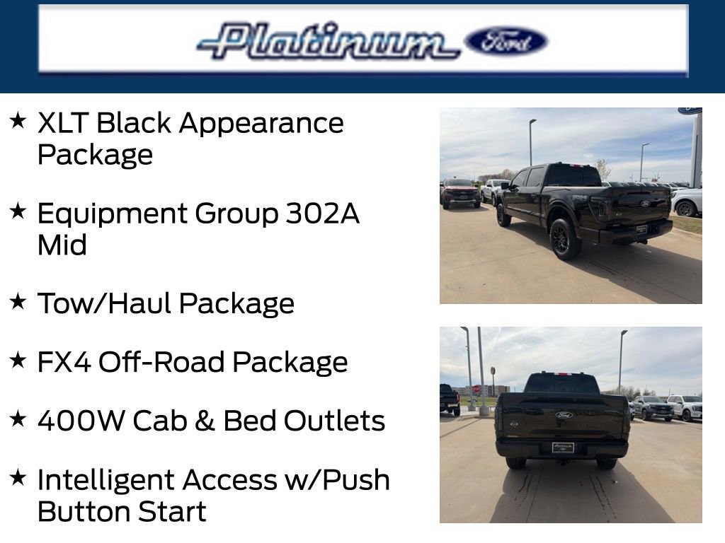 Certified 2024 Ford F150 XLT w/ Equipment Group 302A MID image 23