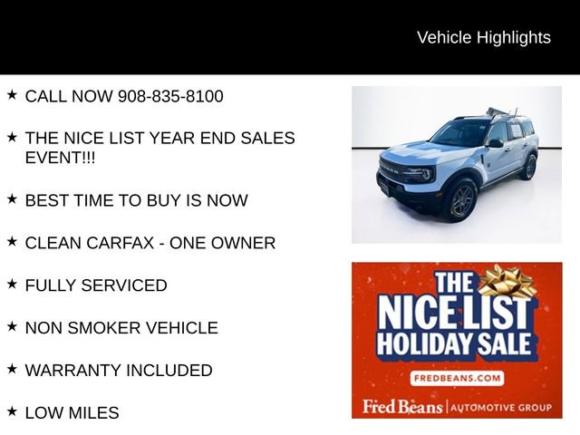 Certified 2025 Ford Bronco Sport Big Bend w/ Convenience Package video 3