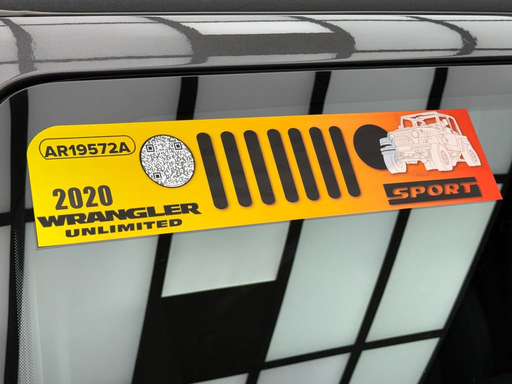 Used 2020 Jeep Wrangler Unlimited Sport S AWD/4WD image 6