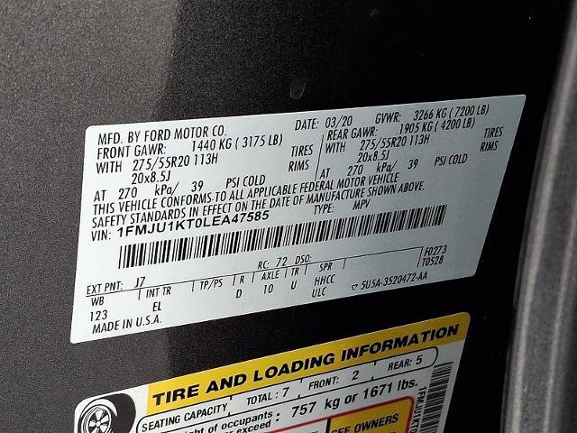 Certified 2020 Ford Expedition Limited image 25