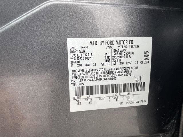 Certified 2024 Ford Edge ST AWD/4WD image 30