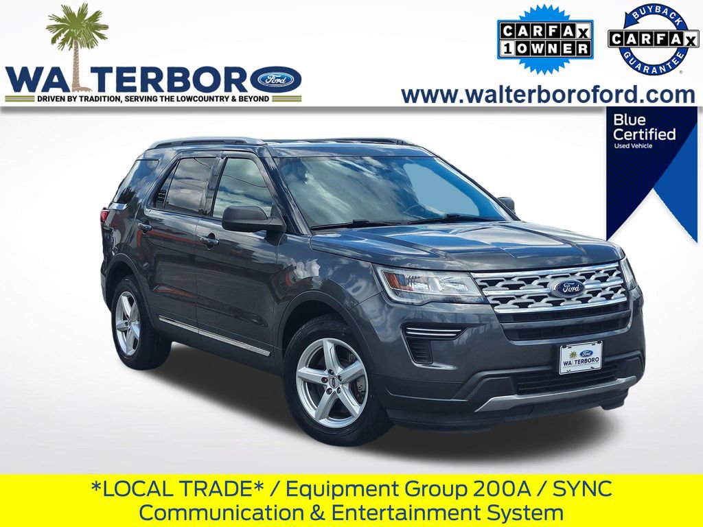 Certified 2019 Ford Explorer XLT FWD image 1
