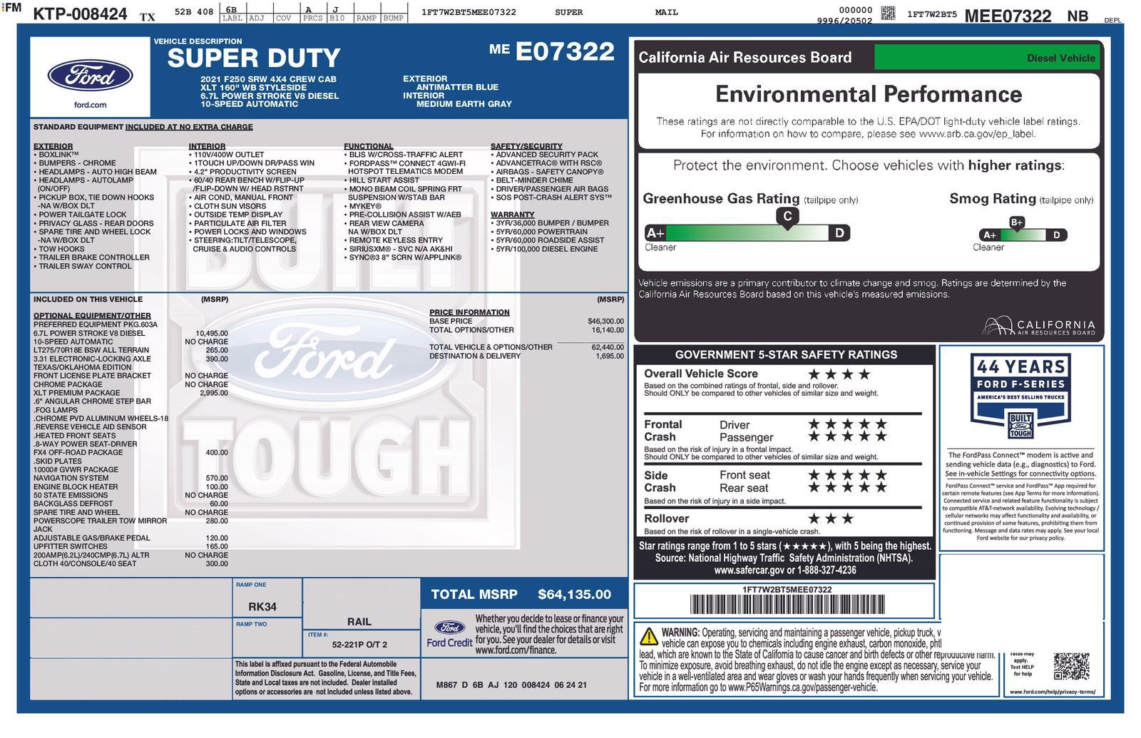 Certified 2021 Ford F250 XLT w/ XLT Premium Package image 19