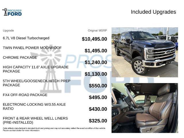 Certified 2024 Ford F250 King Ranch w/ Chrome Package AWD/4WD image 3