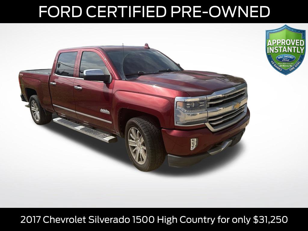 Used 2017 Chevrolet Silverado 1500 High Country AWD/4WD image 1