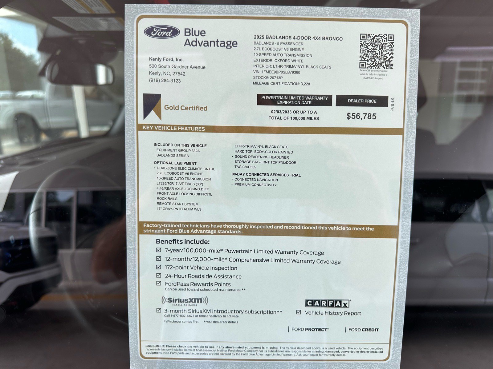 Certified 2025 Ford Bronco Badlands AWD/4WD image 5