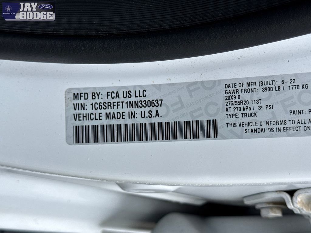 Used 2022 RAM 1500 Big Horn AWD/4WD image 27