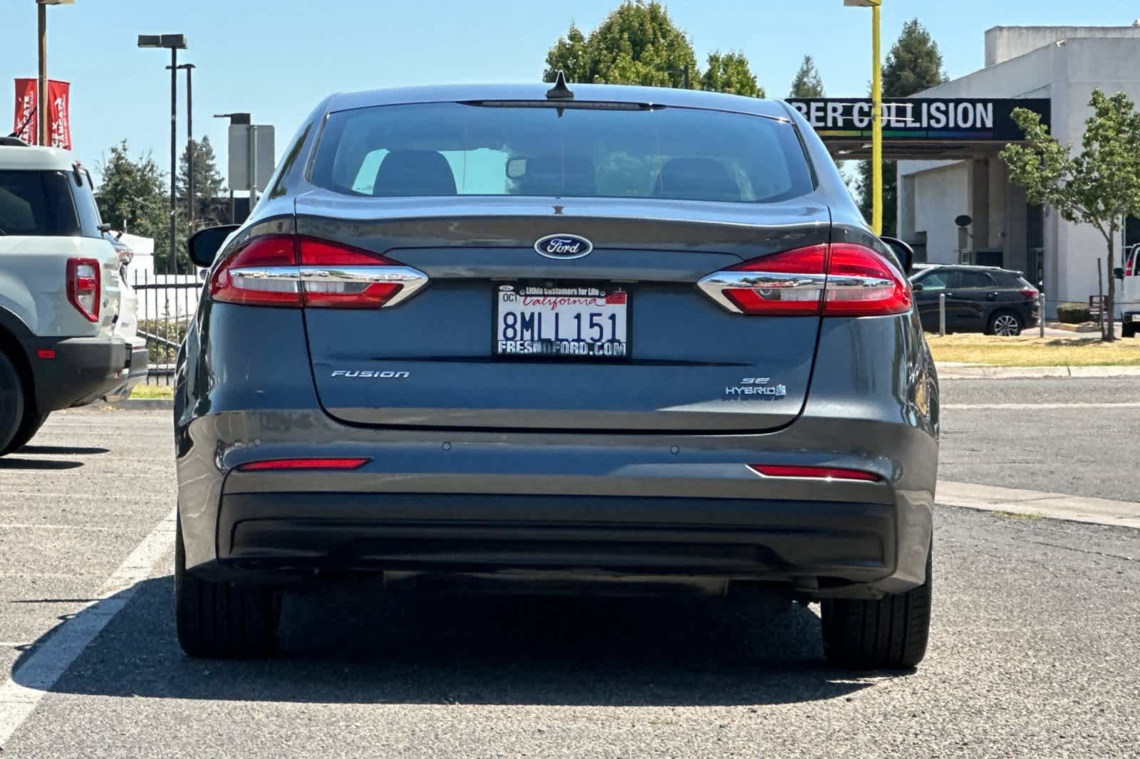 Certified 2019 Ford Fusion SE FWD image 7