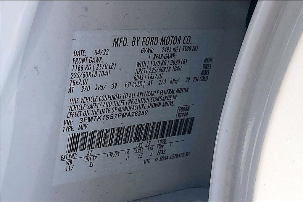 Certified 2023 Ford Mustang Mach-E Select AWD/4WD image 31