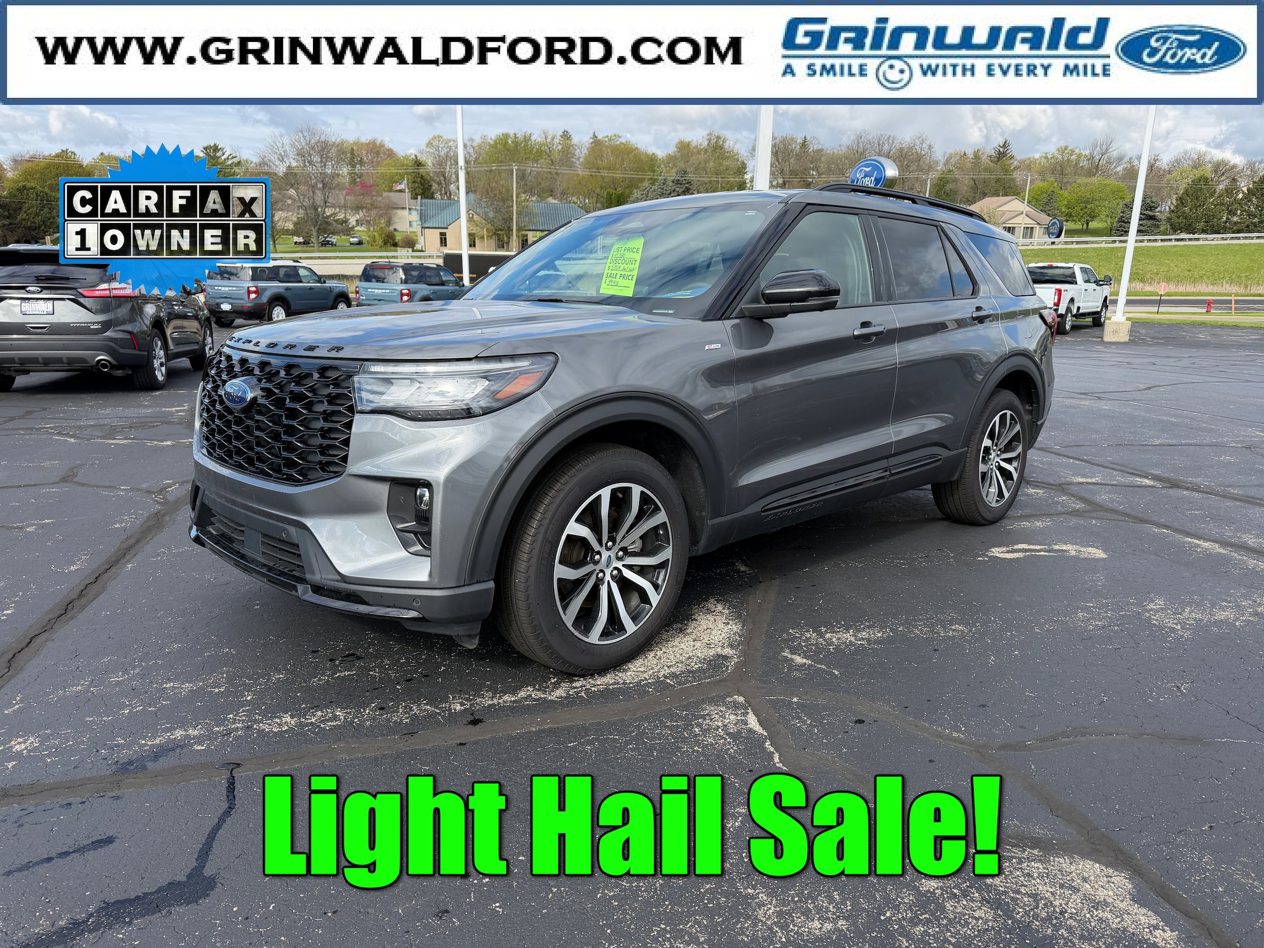 Certified 2025 Ford Explorer ST-Line