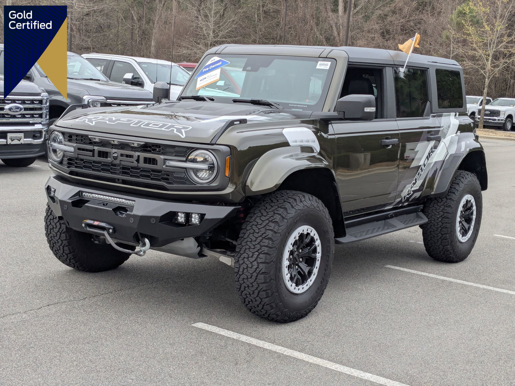 Certified 2024 Ford Bronco Raptor w/ Interior Carbon Fiber Pack 6