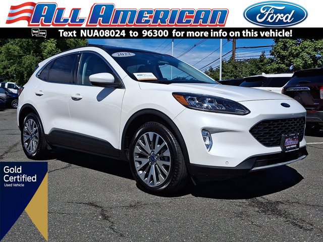 Certified 2022 Ford Escape Titanium w/ Class II Trailer Tow Package