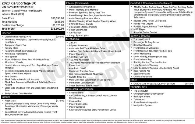 Used 2023 Kia Sportage SX image 4