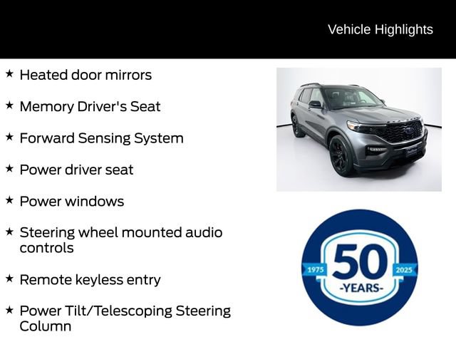 Certified 2021 Ford Explorer ST w/ Equipment Group 401A AWD/4WD image 31