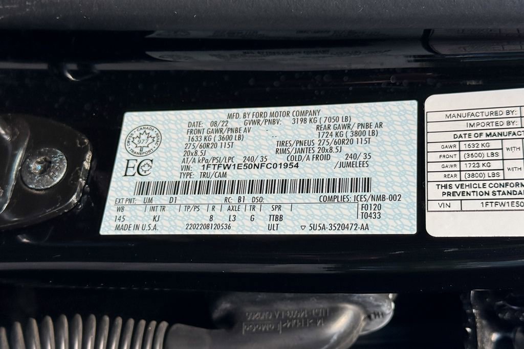 Certified 2022 Ford F150 King Ranch AWD/4WD image 25