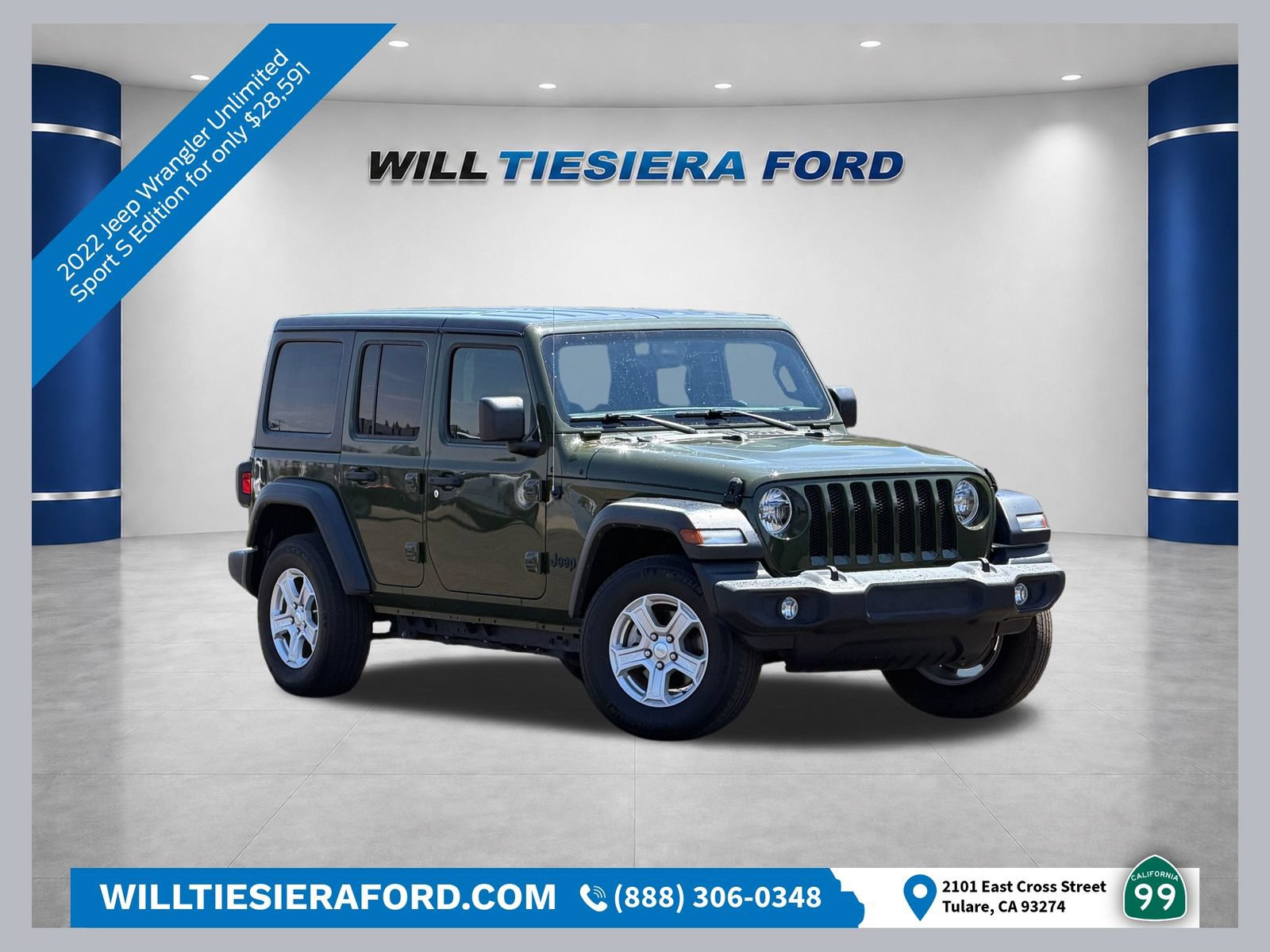 Used 2022 Jeep Wrangler Unlimited Sport