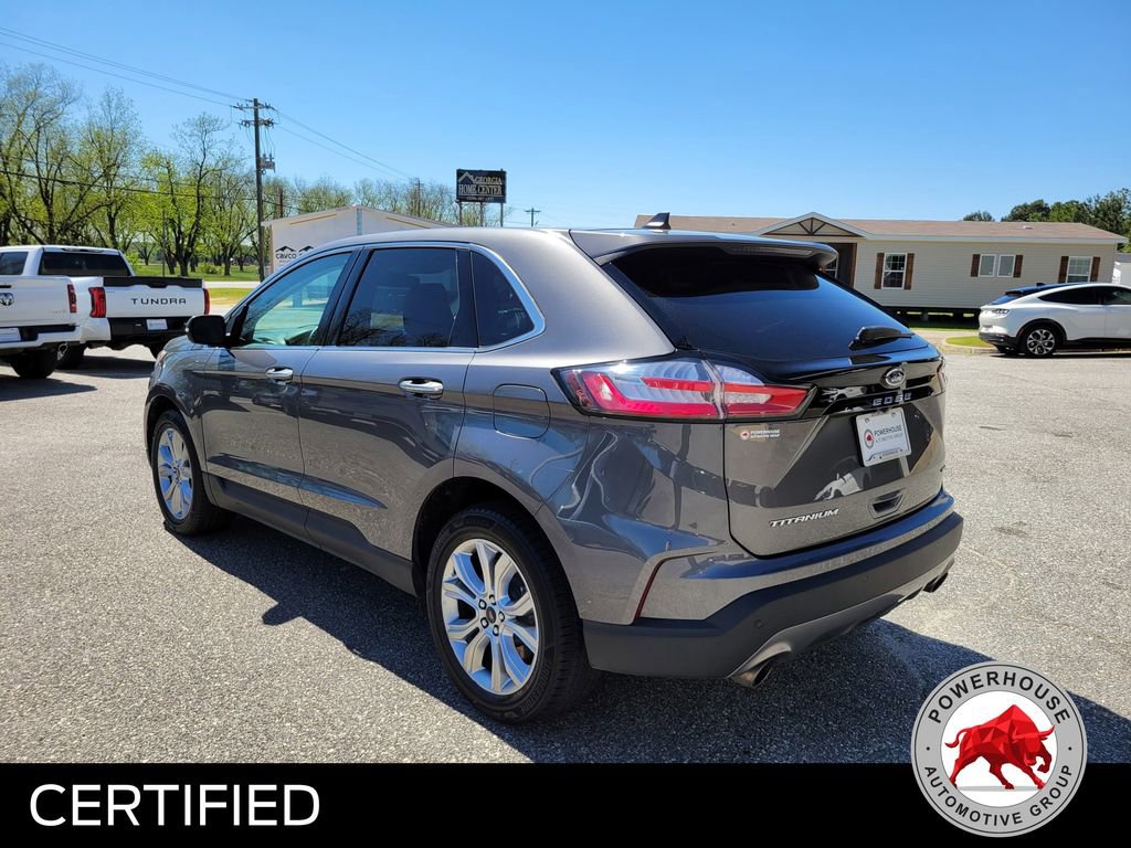 Certified 2023 Ford Edge Titanium w/ Cargo Accessory Package AWD/4WD image 4
