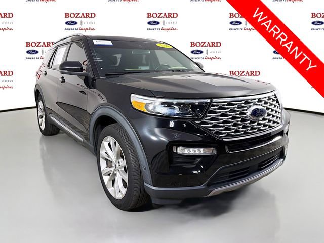 Certified 2021 Ford Explorer Platinum w/ Equipment Group 601A AWD/4WD image 1