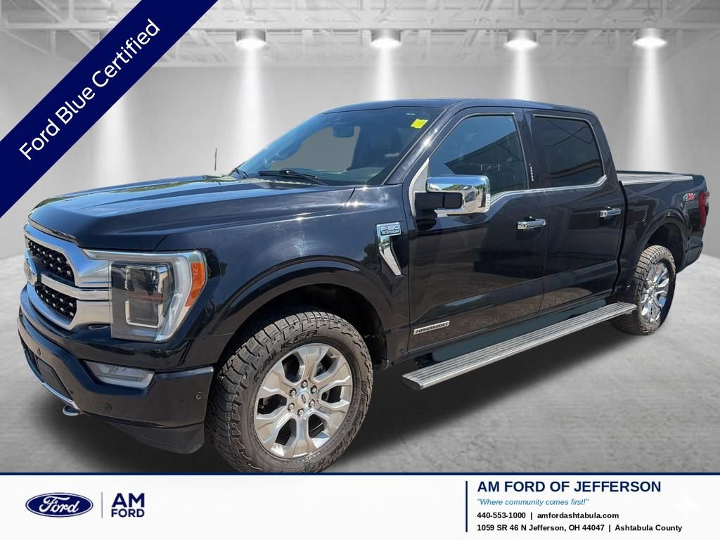Certified 2021 Ford F150 Platinum w/ Equipment Group 701A High AWD/4WD image 1