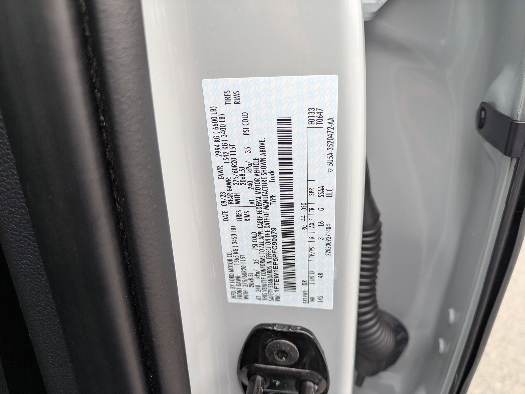 Certified 2023 Ford F150 XLT w/ Equipment Group 302A High image 36