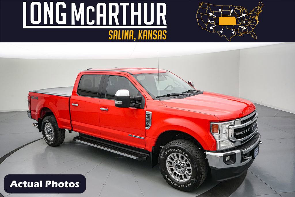 Certified 2021 Ford F250 Lariat w/ Chrome Package AWD/4WD image 1
