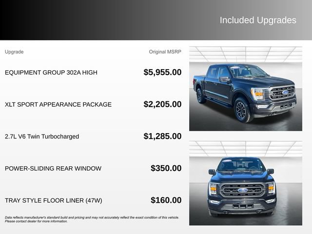 Certified 2023 Ford F150 XLT w/ Equipment Group 302A High AWD/4WD image 6