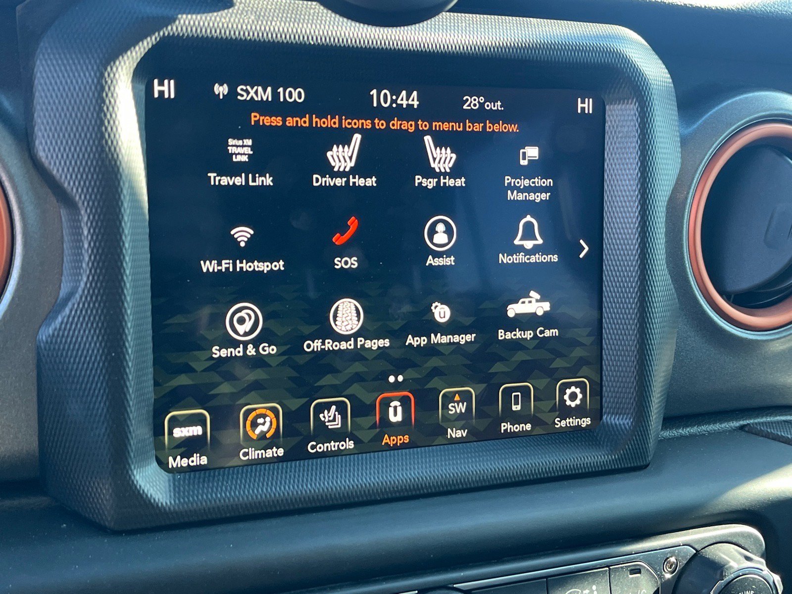 Used 2023 Jeep Gladiator Mojave w/ Cold Weather Group image 12