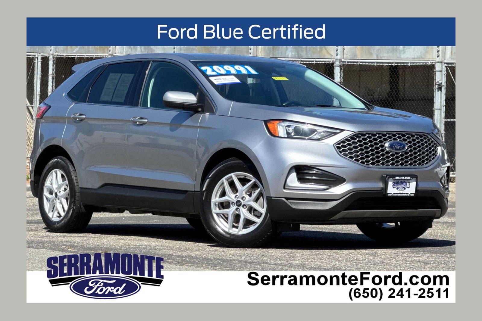 Certified 2024 Ford Edge SEL