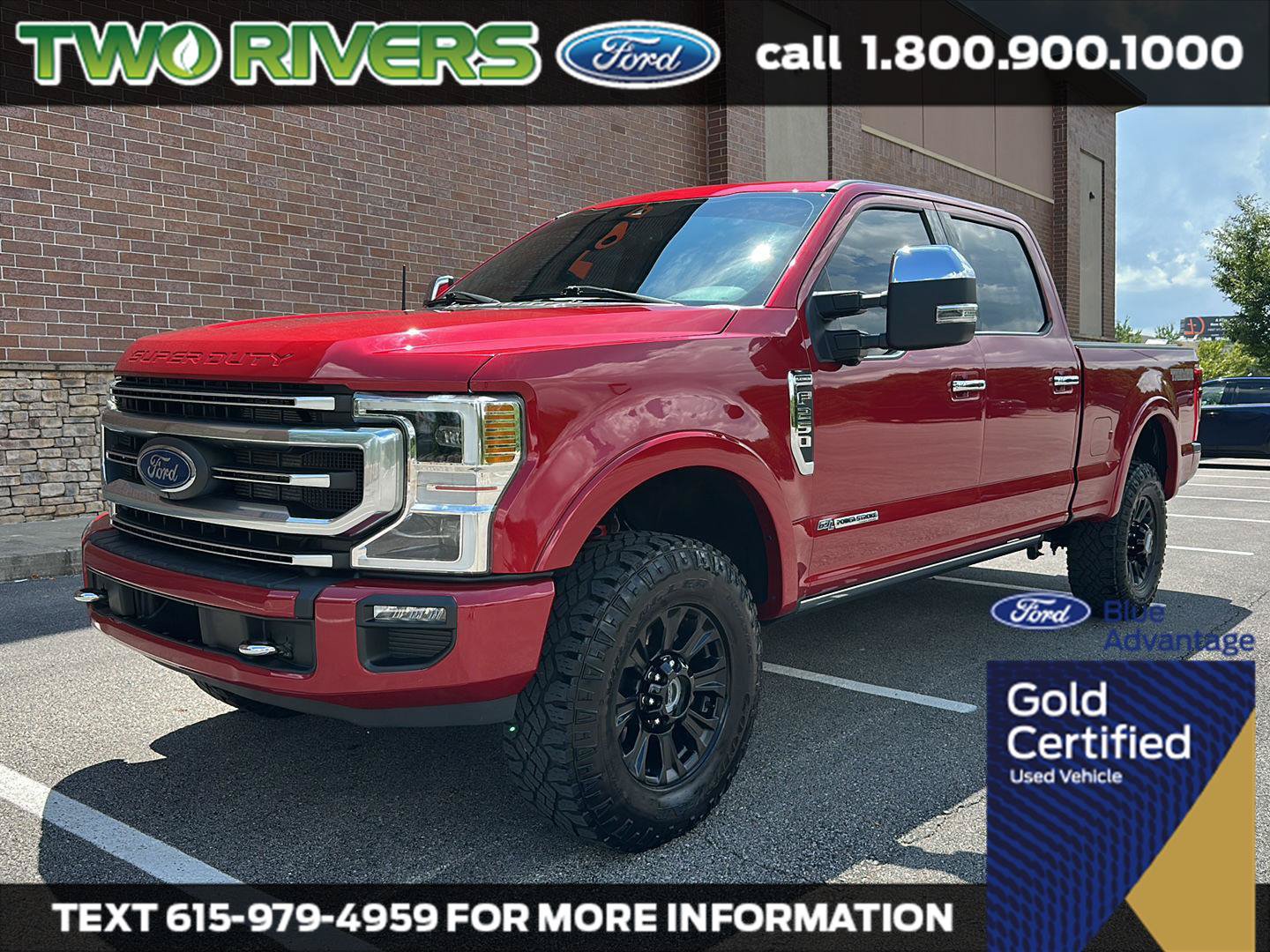 Certified 2022 Ford F250 Platinum w/ Tremor Off-Road Package