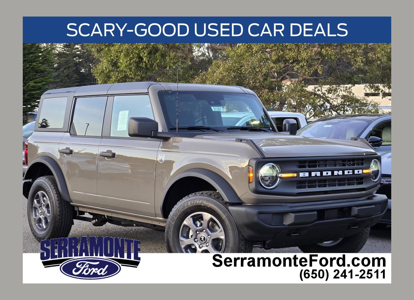 Certified 2025 Ford Bronco Big Bend AWD/4WD image 1