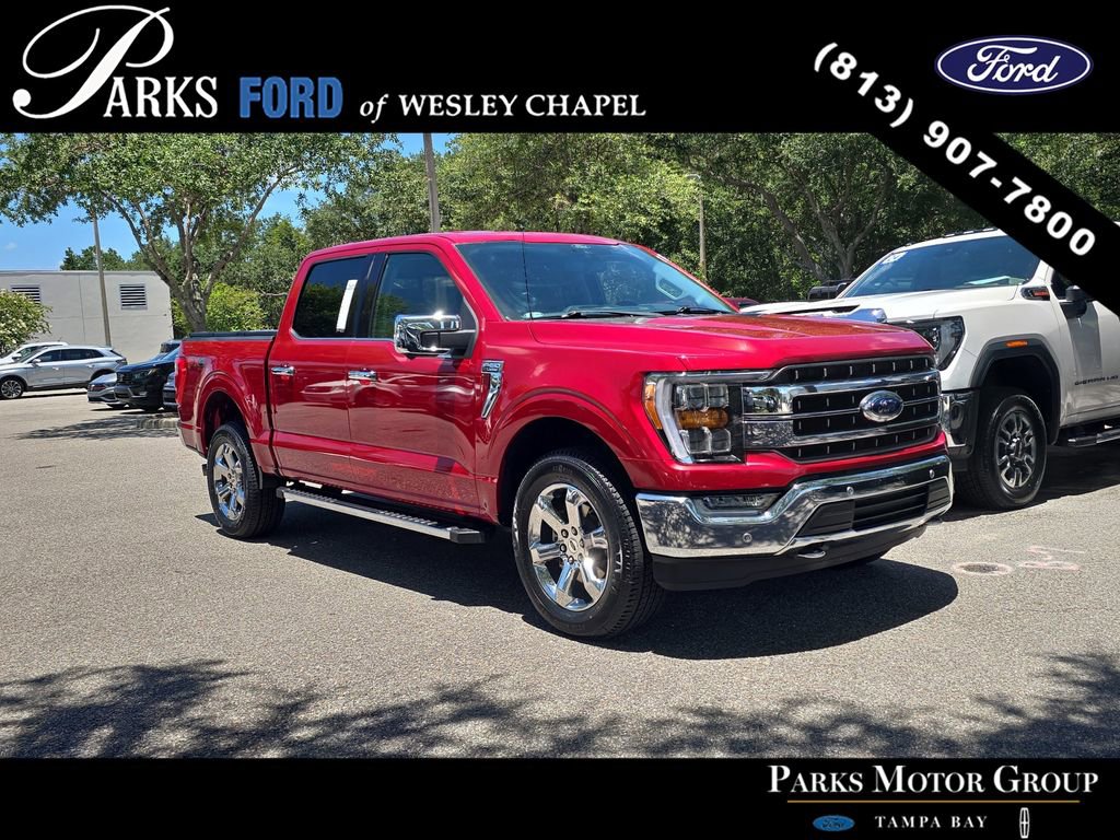 Certified 2021 Ford F150 Lariat w/ Max Trailer Tow Package AWD/4WD image 1